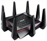 ASUS RT-AC5300 // роутер 802.11b/g/n/ac, до 1000 + 2167 + 2167Мбит/c, 2,4 + 5 гГц, 8 антенн, USB, GBT LAN ; 90IG0201-BN2G00 , 